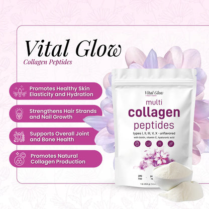 Multi Collagen Peptides - 5 in 1