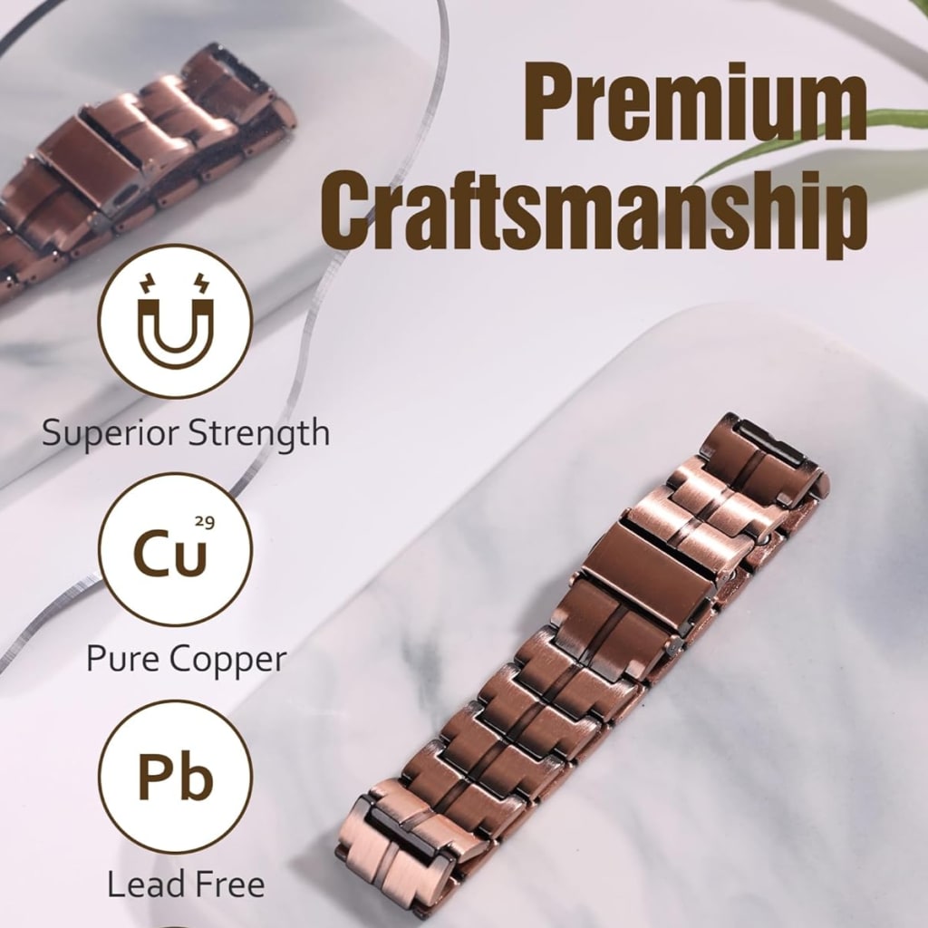 Vitality Pure Copper Bracelet.
